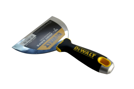 DeWalt Малярный шпатель с черной пластиковой ручкой и металлическим наконечником 20 cм