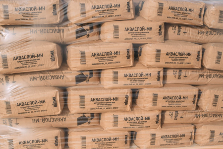 Смесь сухая цементная отделочная штукатурная "ВОЛМА-Акваслой МН", 25 кг