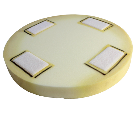 Щит губчастый густой белый