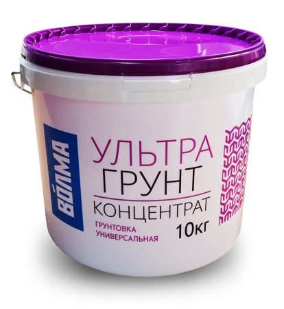 Грунтовочный состав-концентрат "ВОЛМА-Ультрагрунт", 10 кг