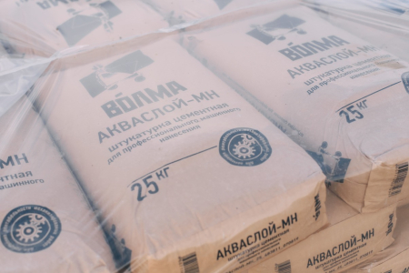 Смесь сухая цементная отделочная штукатурная "ВОЛМА-Акваслой МН", 25 кг