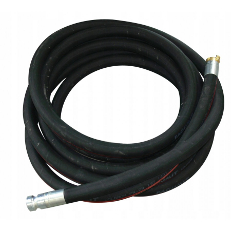 Шланг для раствора 25 с фитингом (шпилька+GK) 10м